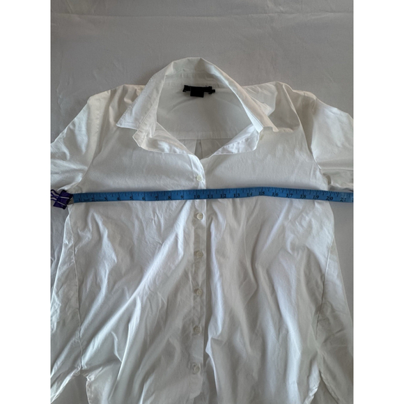 HATCH White Button Down Shirt Womens Maternity Oversized Long Sleeve 97% Cotton - Picture 6 of 9